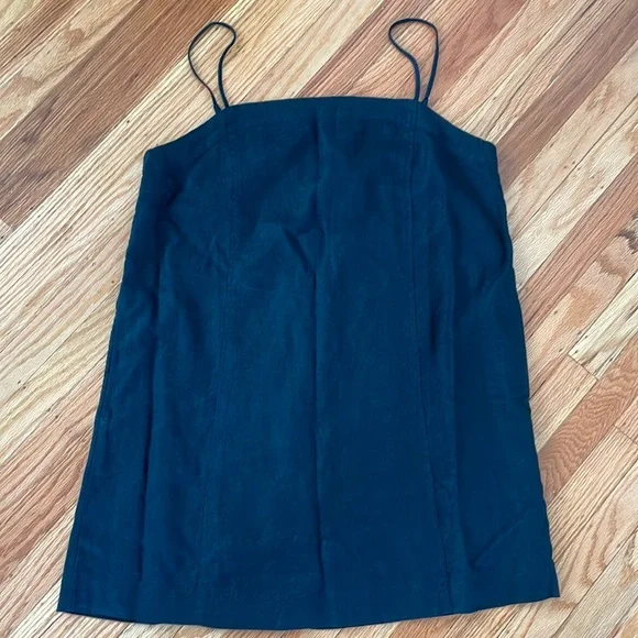 madewell goldie linen dress Goldie Mini Dress in 100% Linen